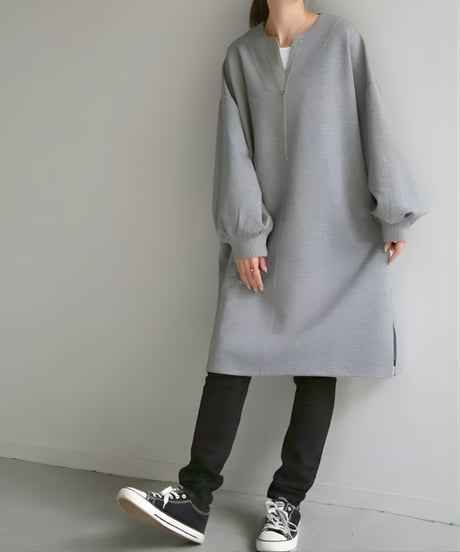 volume sleeve tunic / 4color　hm2569