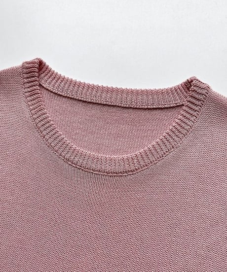 sleeveless knit top / 6color　hm2248