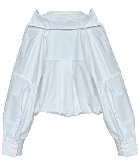 cross wrap shirt / 2color　hm2056