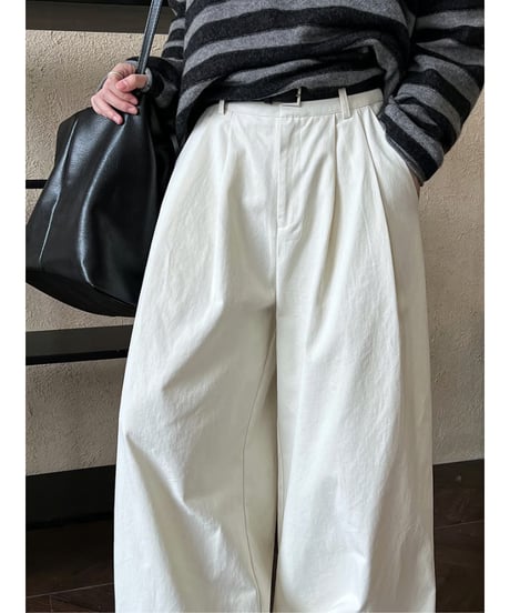 neutral wide pants / 2color　hm2070