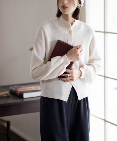 puff sleeve knit / 3color　hm2551