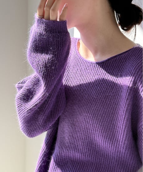 soft knit top / 4color　hm2763