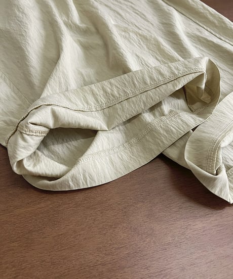 washer wide pants / 2color　hm1669