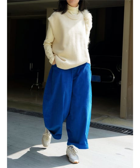 corduroy balloon pants / 3color　hm2736