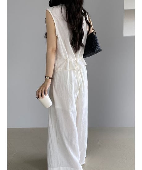sleeveless set-up / 2color　hm2307
