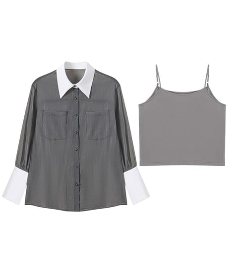 cami shirt set　hm2859