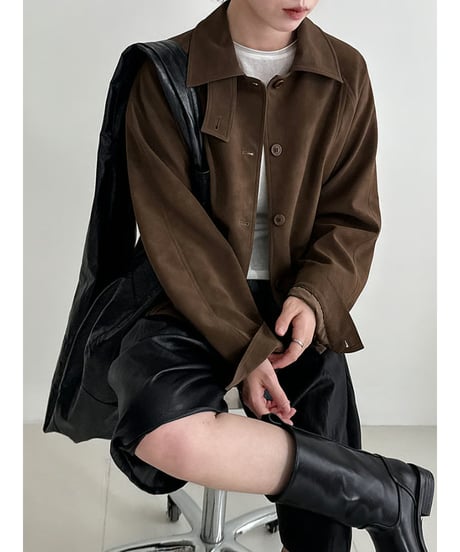 stand collar blouson / 2color　hm2739