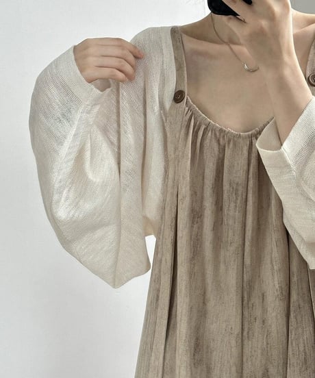 bat sleeve cardigan / 3color　hm2517