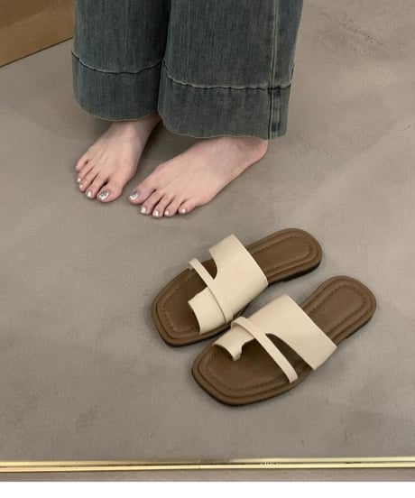 retro roman sandals / 3color　hm2487