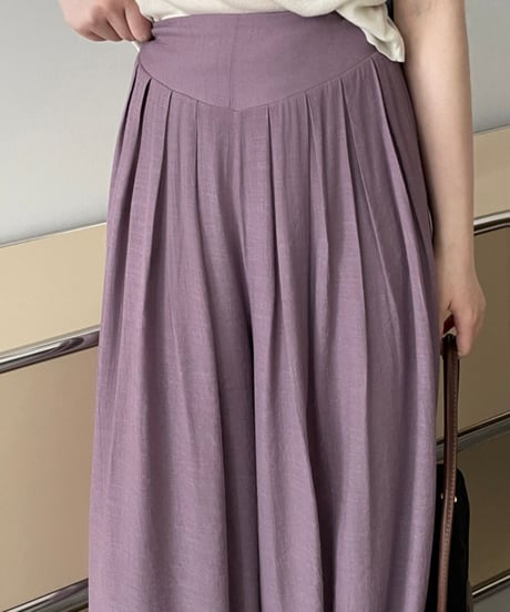 elegant wide pants / 3color 　hm1635