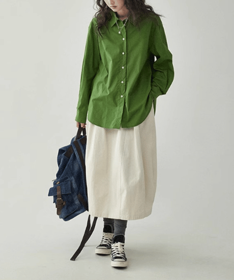 a-line long skirt / 3color　hm2575