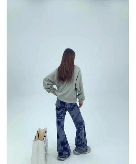 tie-dye dyeing pants　hm1935