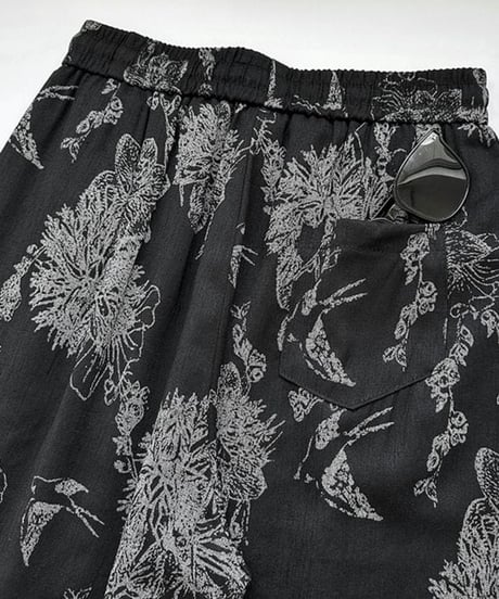 soft botanical pants / 2color　hm2223