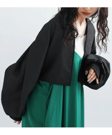 quilted bolero jacket　hm2585