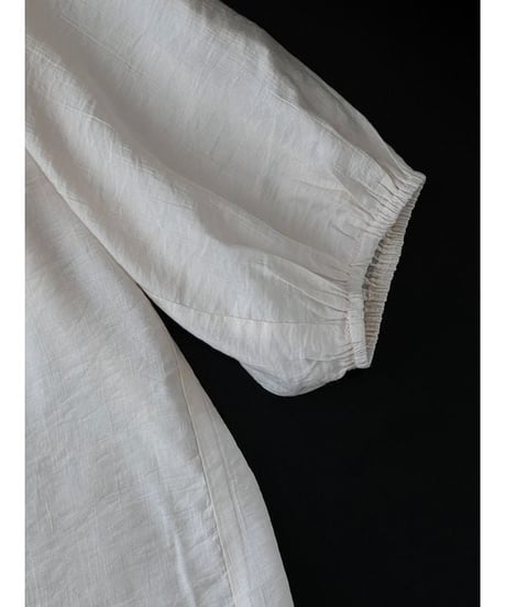 back lace blouse / 2color　hm2249