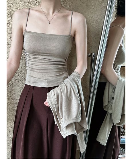 cami & cardigan set / 3color　hm2051