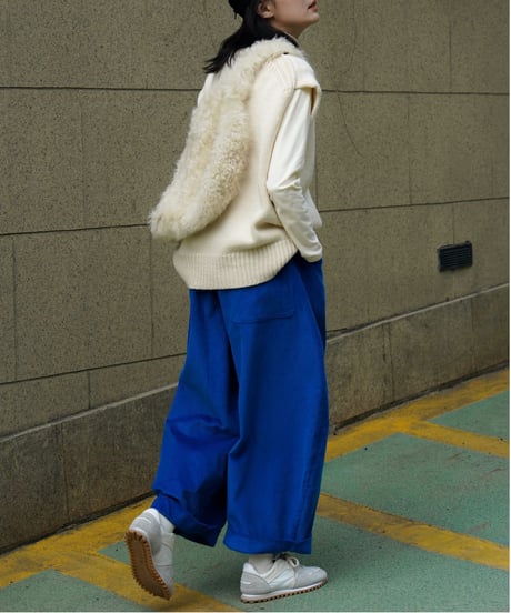 corduroy balloon pants / 3color　hm2736