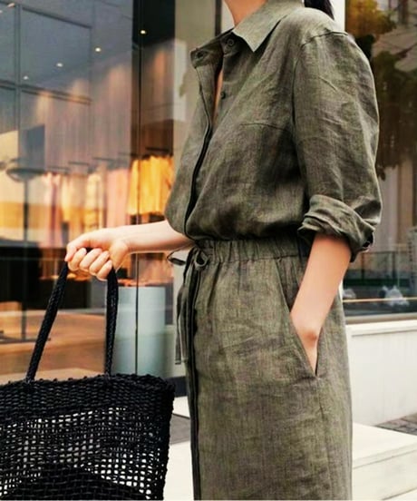 vacation style shirtdress　hm2535