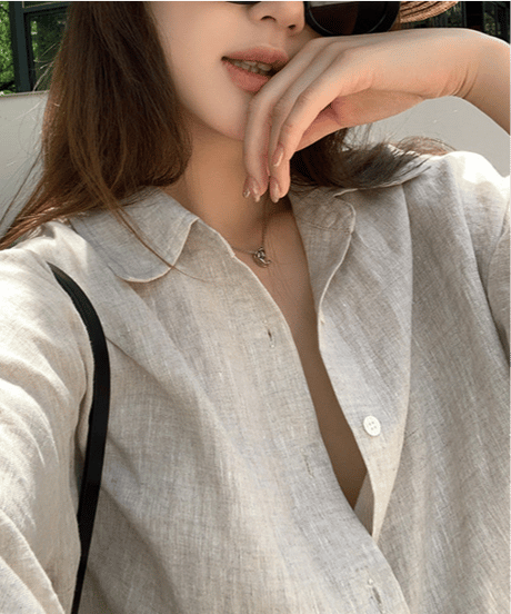 linen skirt / tops　hm2814
