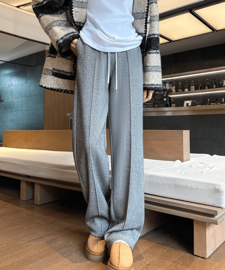 center press pants / 3color　hm2733
