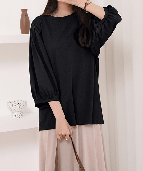 puff sleeve top / 7color　hm2960