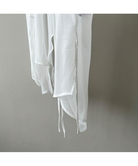 sheer layerd cardigan / 3color　hm2879