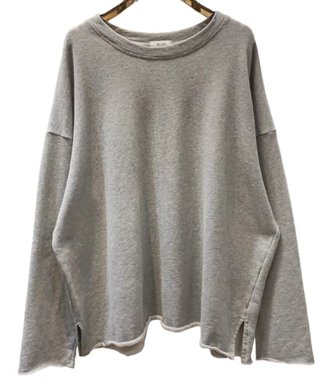 oversized cotton sweatshirt / 2color　hm1906