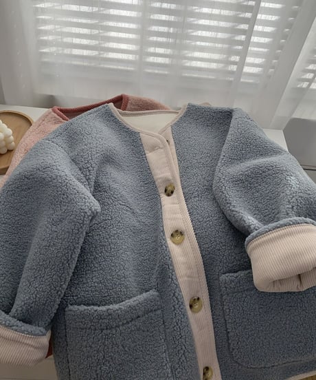 reversible boa blouson / 3color　hm2672