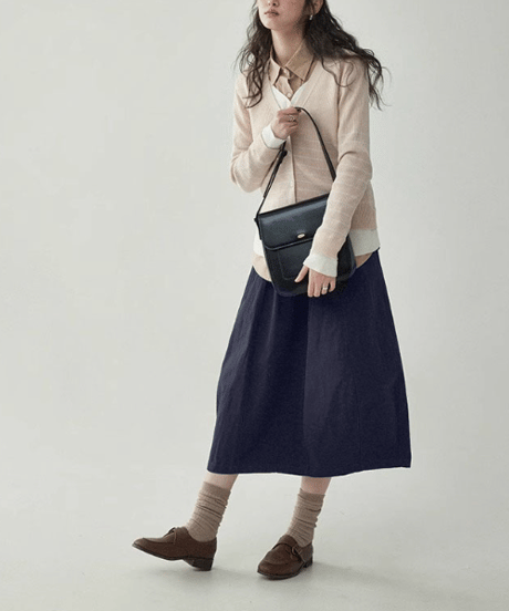 a-line long skirt / 3color　hm2575