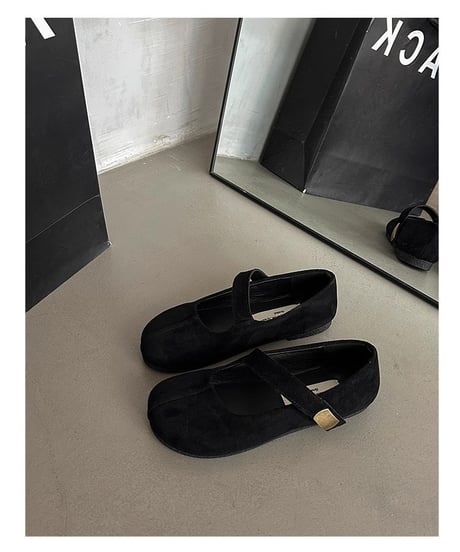 shallow mouth shoes / 3color　hm2541