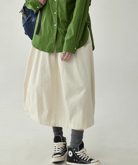 a-line long skirt / 3color　hm2575