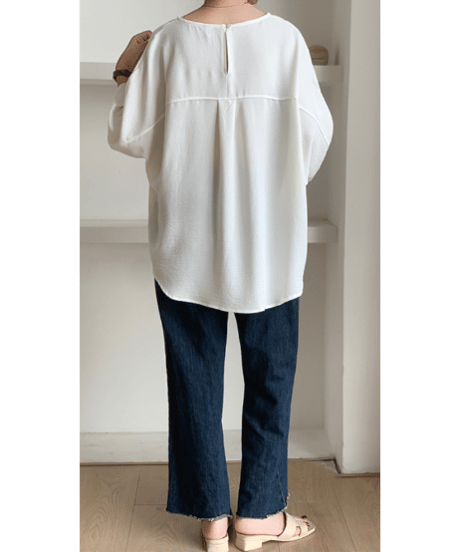dolman sleeve blouse / 5color　hm2975