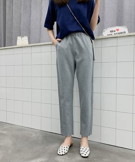 sideline tapered pants / 2color　hm1860