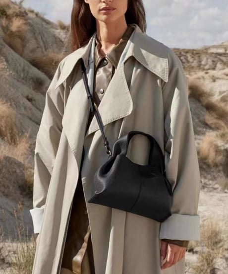soft leather tote bag　hm2817