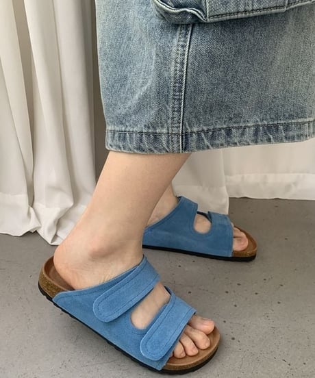 double belt sandal / 5color　hm2267