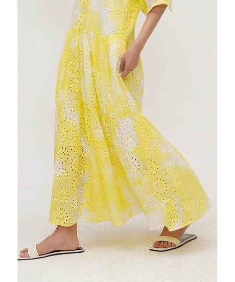 embroidered summer dress　hm2447