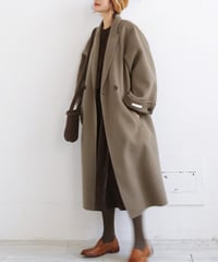 loose silhouette coat / 3color　hm1802