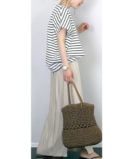 relaxed sleeve top / 8color　hm2954