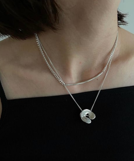 long necklace / 2color　hm1252