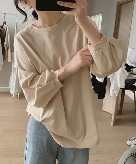 lantern sleeve top / 4color　hm1412