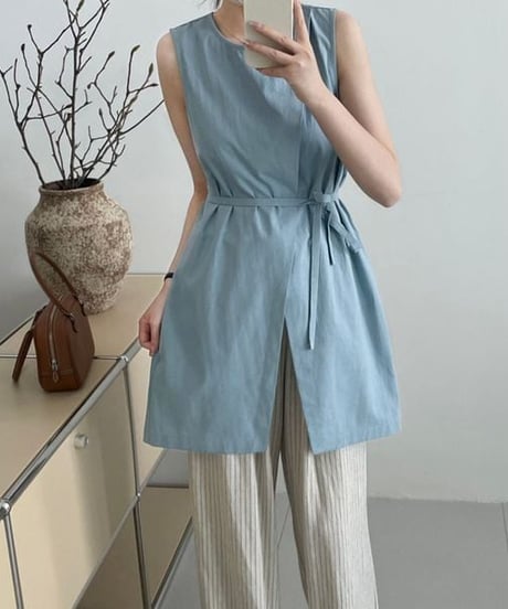 asymmetric tunic top / 3color　hm2333