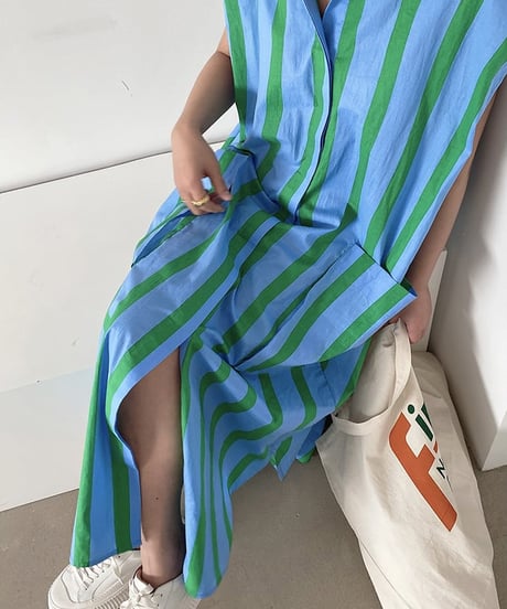 stripes one piece　hm1583