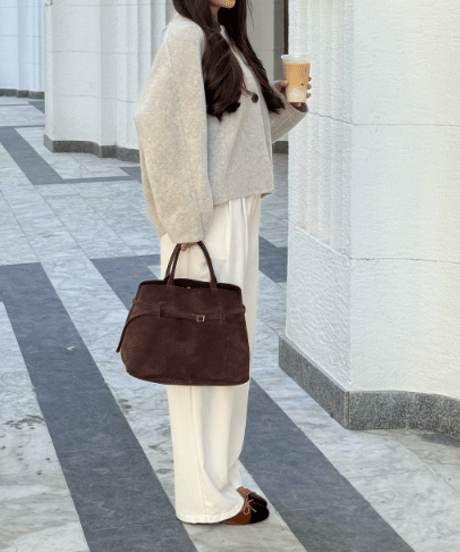 cocoon knit cardigan / 2color　hm2612