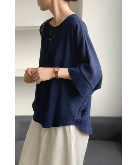 dolman sleeve blouse / 5color　hm2975