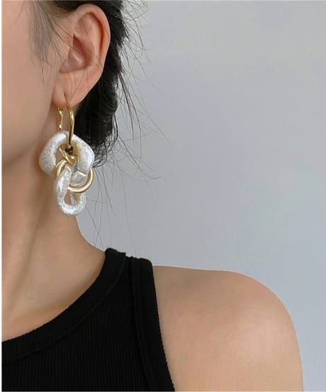 crystal chain pierce　hm2157