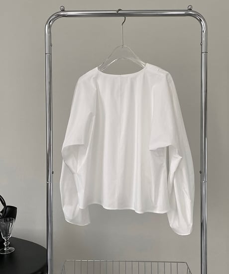 feminine v-neck blouse　hm1928