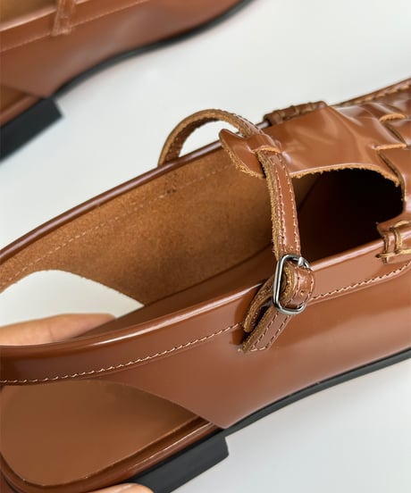 《即納》braided gurkha sandals / 2color　hm1368