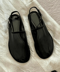 mesh flat shoes / 2color　hm2843