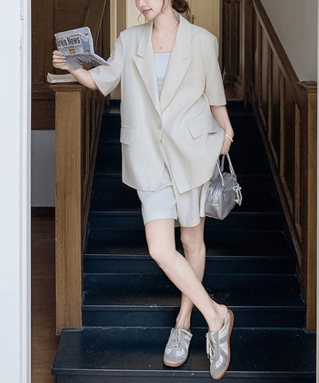 jacket & short pants set　hm2252
