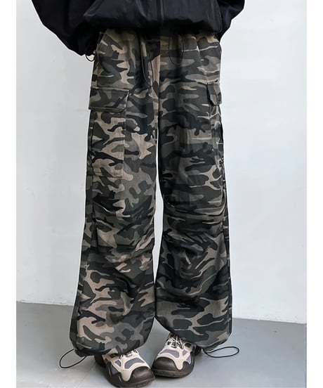 camouflage cargo pants　hm2077